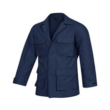 Army Shirt Original US BDU Combat Lightweight Jacket Coat Ripstop Uniform Navy