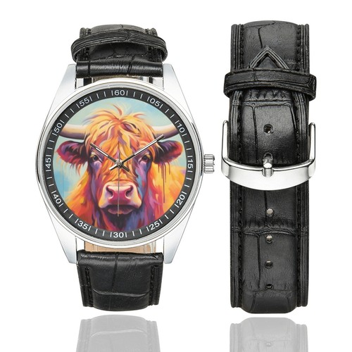 Modernist highland cow watch - highland,