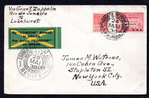 Brazil 1930 condor - us,