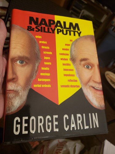 Signed george carlin napalm - george, &