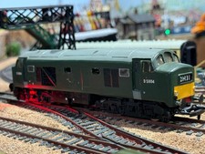 SILVER FOX HORNBY MODEL BR GREEN BABY DELTIC CLASS 23 DIESEL LOCO FULLY SERVICED