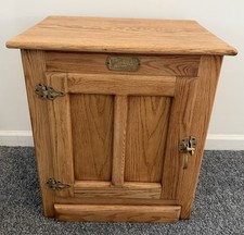White Clad Oak Amish End Table