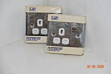 Pair of 13a switched sockets