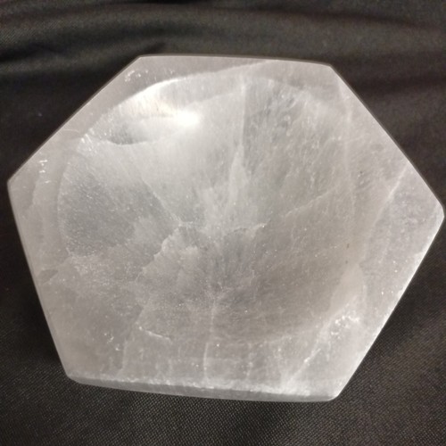 Selenite morocco hexagonal - selenite,