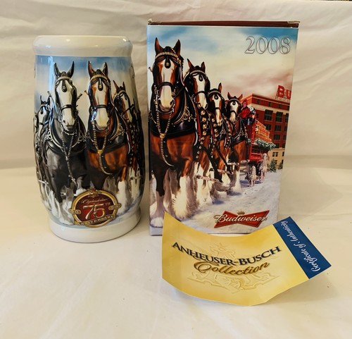 2008 budweiser holiday - budweiser, stein