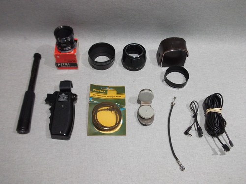 Vintage camera accessories - vintage,