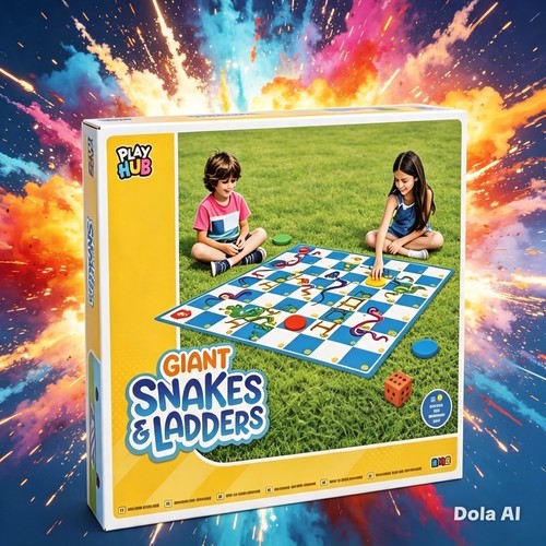 Giant snakes ladders - snakes, ladders-