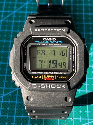Casio shock 5600e - g-shock, dw-5600e