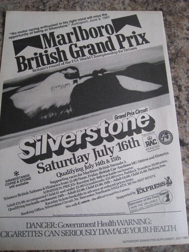Marlboro british grand - grand, prix