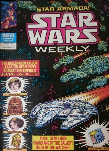 Star wars weekly comic - star,