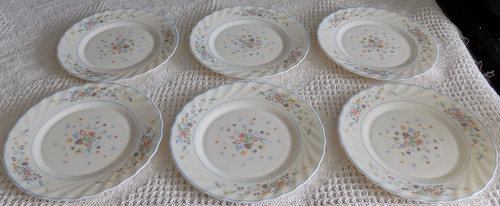 Arcopal floral side plates set - side,