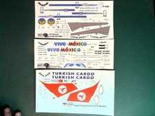 3x Pointerdog7 1/144 Airliner Decals Lot004