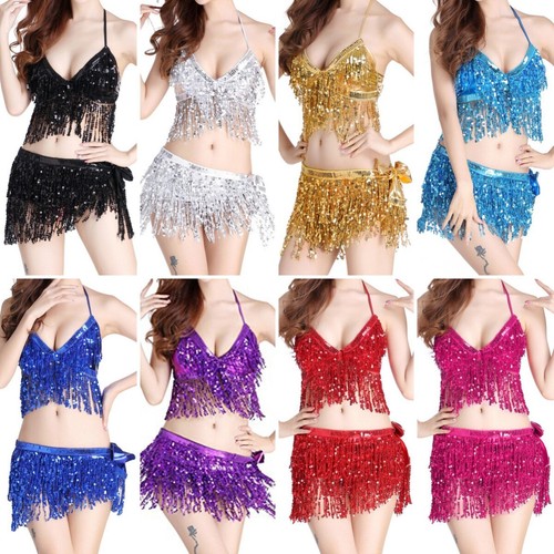 Belly dance sequin - belly, tassels