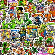 50pcs Rat Fink Ed Roth Vinyl