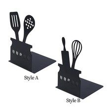 Metal Bookends, Book Shelf