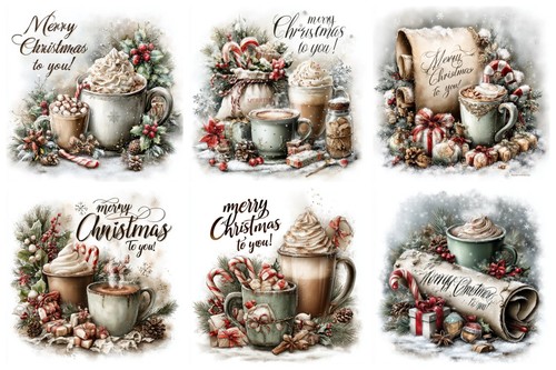 Christmas mug cardmaking - in,