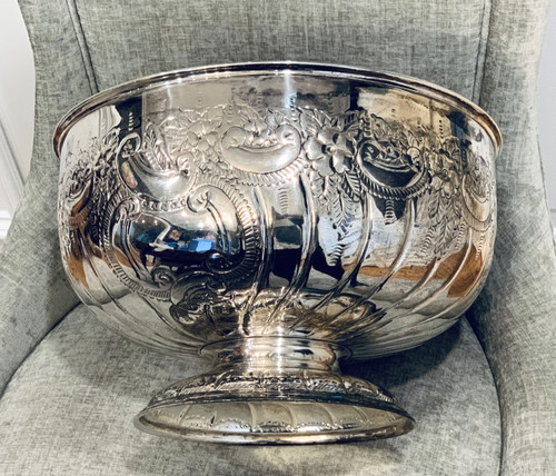 Antique silver punch - (c., 1916)