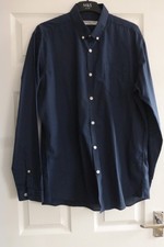 Primark Mens Navy Blue Check