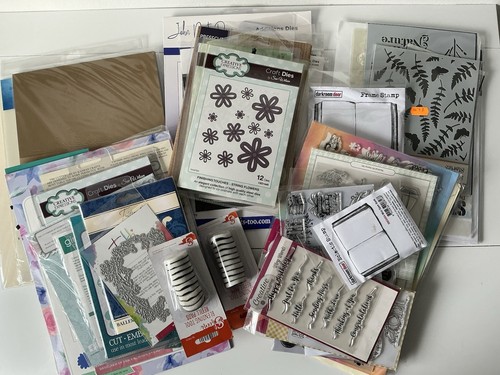 Card making bundle die cutters - card,
