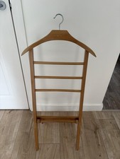 Vintage wooden folding valet - vintage,