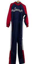 Adidas navy red full-zip
