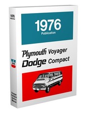 1976 Dodge Van Shop Manual