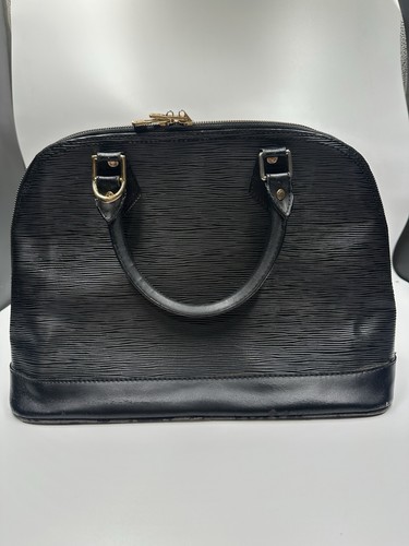 Black patent vegan leather - black,
