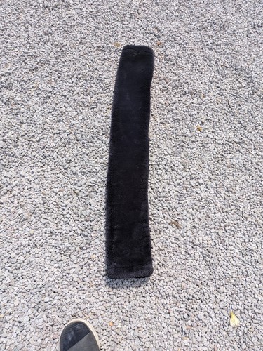 Black girth sleeve 95cm long - black,