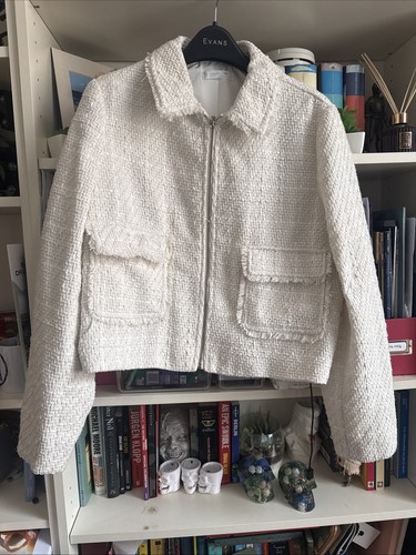 Primark off white tweed - primark, jacket