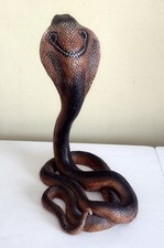 King Cobra Snake The Leonardo Collection Resin Ornament
