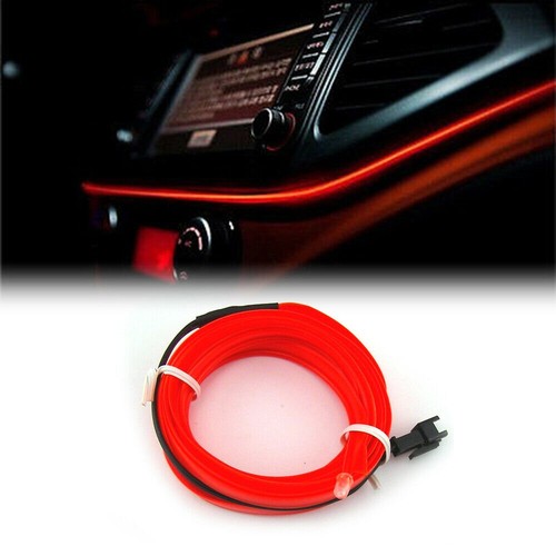 Red led wire neon - led,