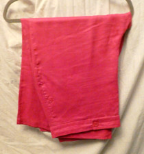 Ann Harvey Size 18 Pink Cropped Pants 4 pockets Zip front Excellent Condition