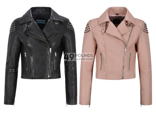 Ladies skull studded - ladies,
