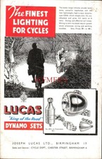 LUCAS Cycle Dynamo Lighting