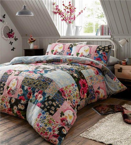 Duvet set floral - , bedding
