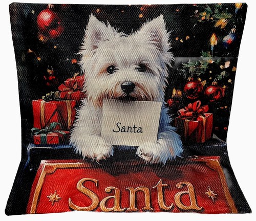 Westie terrier holiday double - terrier,