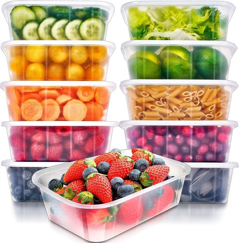 Meal prep containers with - prep, lids