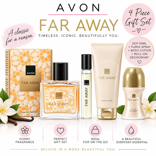 Avon far away piece gift - avon, set