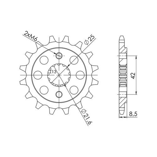 Sgr sprocket p520 - sgr,