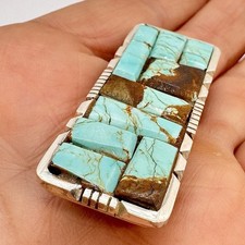 Navajo #8 Turquoise Cornrow