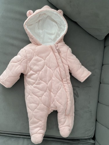 Pink snowsuit tiny - tiny, baby