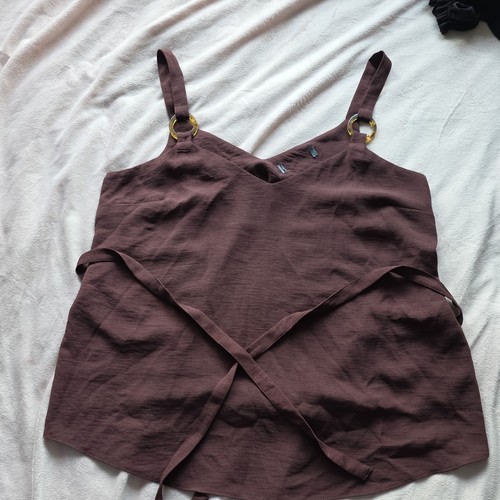 Primark chocolate brown belted - primark,
