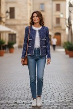 Handmade Royal Blue Plaid