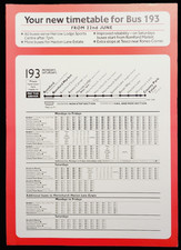 Bus Timetable - London