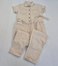 FAT FACE Jumpsuit 10R Beige