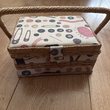 Vintage Cream Woven Sewing