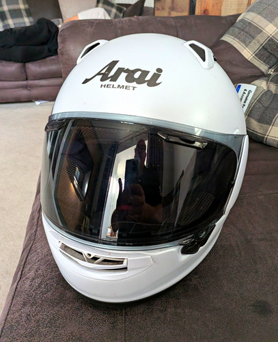 Arai pro motorcycle helmet - qv,