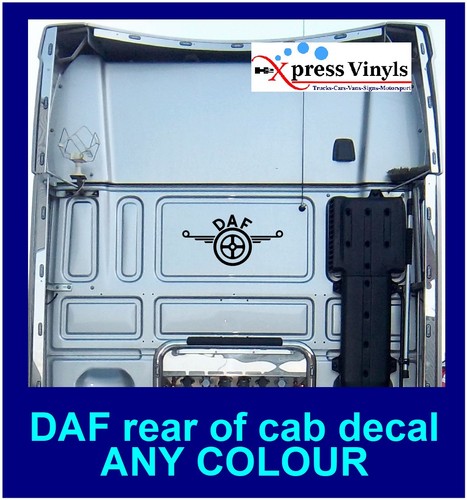 Daf truck body decal - truck, decal.