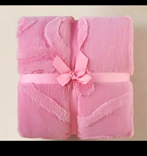 Beautiful pink jacquard - , bow