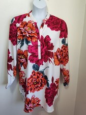 Soon white pink floral long